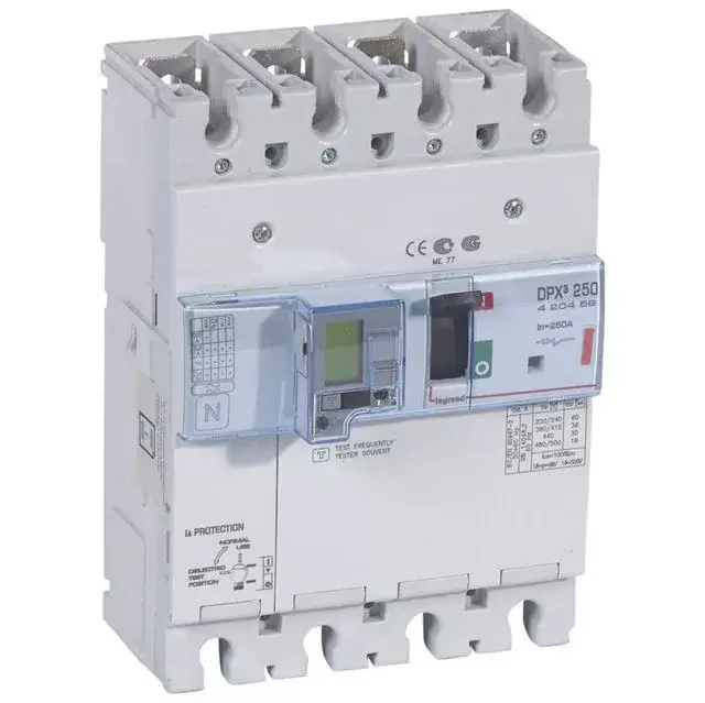 Legrand 420459 DPX3 250 250A 4P+ÁVK S2+M 36kA kombinált ávk ( Legrand 420459 ) Bestseller