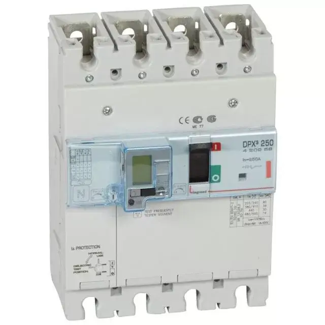 Legrand 420259 DPX3 250 250A 4P+ÁVK termikus mágneses 36kA kombinált ávk ( Legrand 420259 ) Exkluzív ajánlat