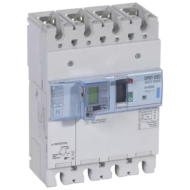 Legrand 420689 DPX3 250 250A4P+ÁVK S2+M 70kA kombinált ávk ( Legrand 420689 ) Szuper akció