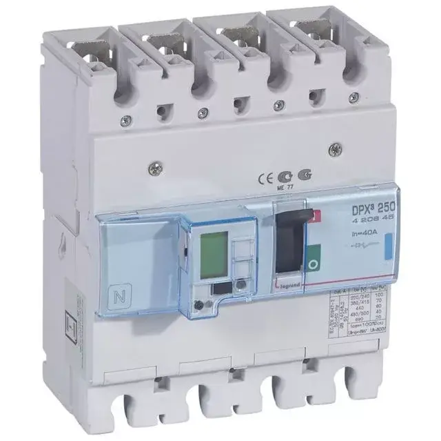 Legrand 420645 DPX3 250 40A 4P S2 70kA kompakt megszakító ( Legrand 420645 ) Szuper akció