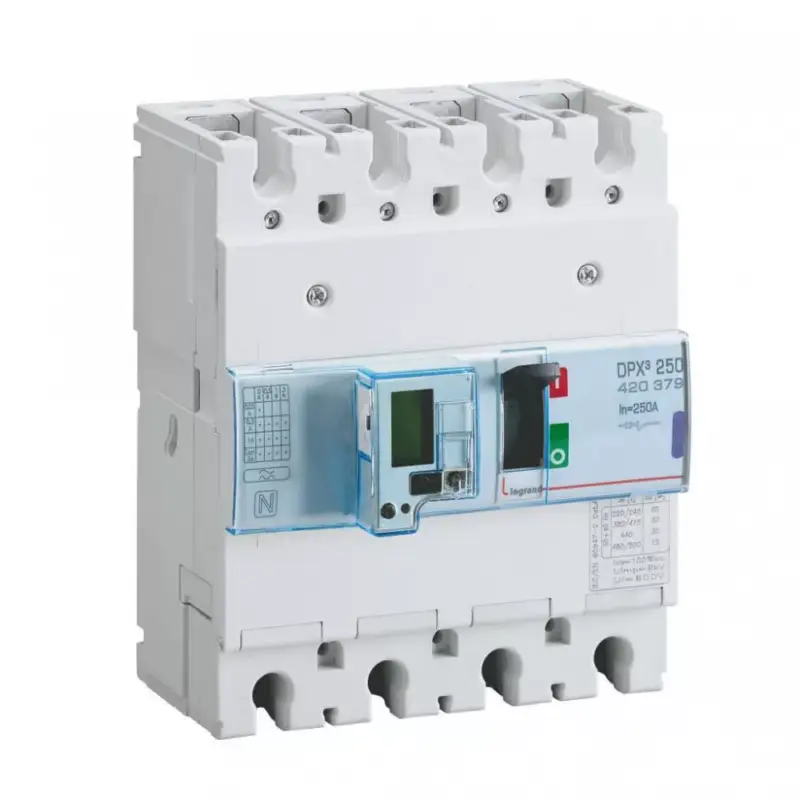 Biztonságos fizetés Legrand 420379 DPX3 250 50kA fix 4P 250A S2 elektronikus kioldóval ( Legrand 420379 )
