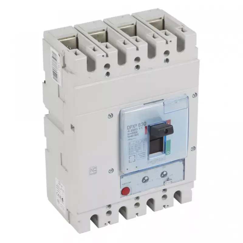 Kiárusítás Legrand 422038 DPX3 630 kompakt megszakító termikus mágneses 3P+N/2 320A 70kA ( Legrand 422038 )