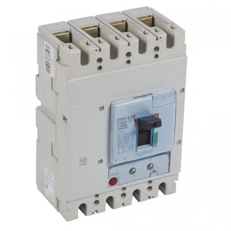 Biztonságos vásárlás Legrand 422012 DPX3 630 kompakt megszakító termikus mágneses 3P+N/2 500A 36kA ( Legrand 422012 )