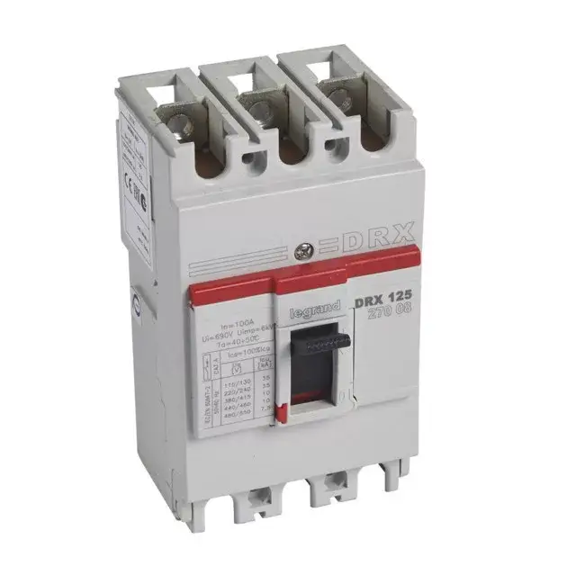 Legrand 027008 DRX100 3P 10 kA 100A t.m. kompakt megszakító ( Legrand 027008 ) Expressz szállítás