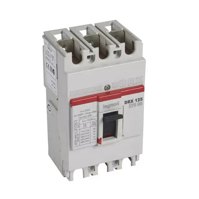 Legrand 027003 DRX100 3P 10 kA 30A t.m. kompakt megszakító ( Legrand 027003 ) Csak ma