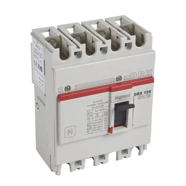 Legrand 027226 DRX125 4P 35 kA 63A t.m. kompakt megszakító ( Legrand 027226 ) Nézd meg most
