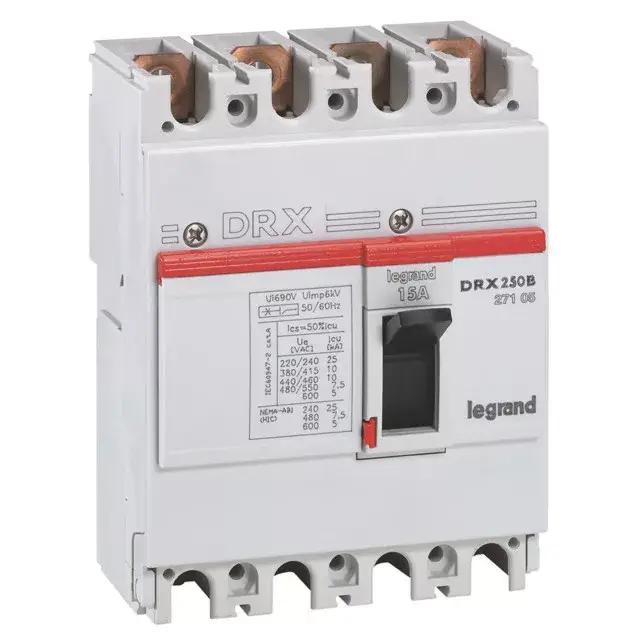 Legrand 027105 DRX250 3P 18 kA 250A t.m. kompakt megszakító ( Legrand 027105 ) Biztonságos fizetés