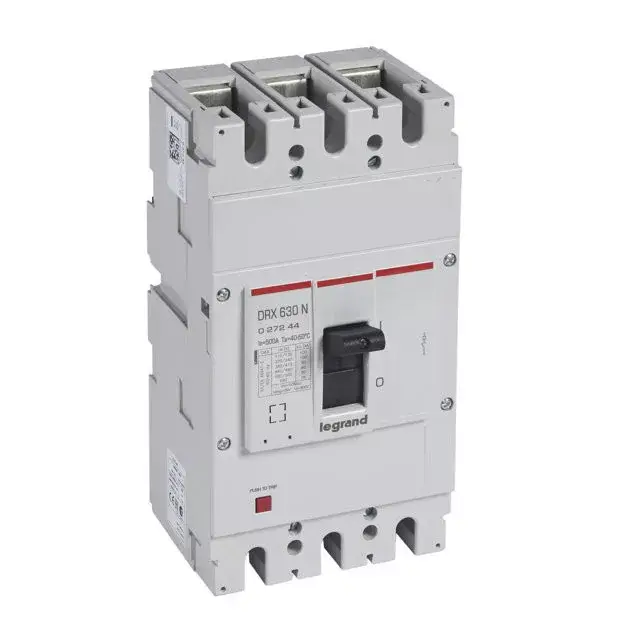 Legrand 027244 DRX630 3P 50 kA 500A t.m. kompakt megszakító ( Legrand 027244 ) Szuper akció