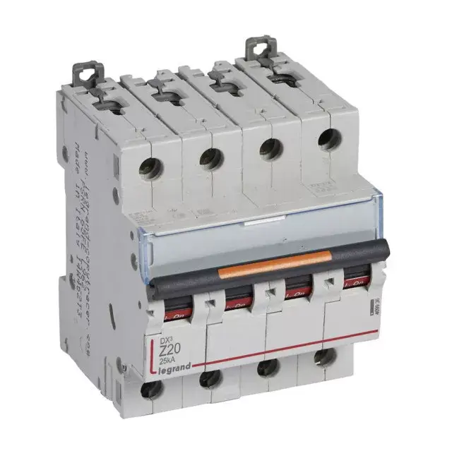 Legjobb ár Legrand 409936 DX3 kismegszakító 25kA 4P Z20 ( Legrand 409936 )