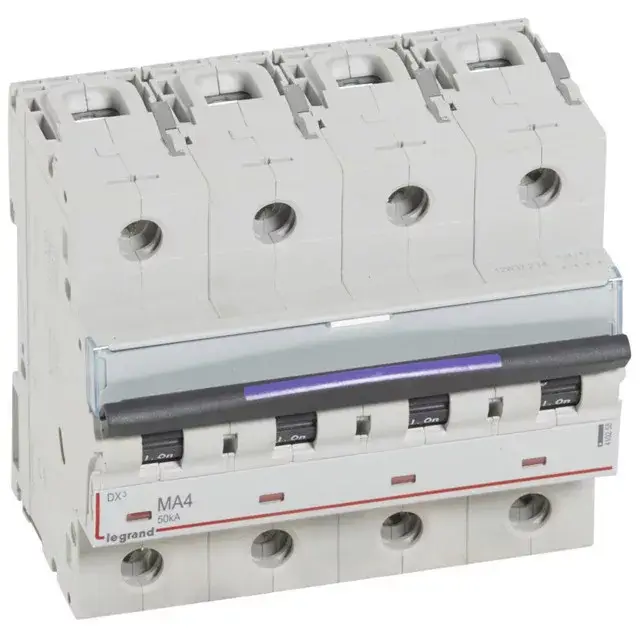 Legrand 410258 DX3 kismegszakító 50kA 4P 400V~ M4 ( Legrand 410258 ) Nézd meg most