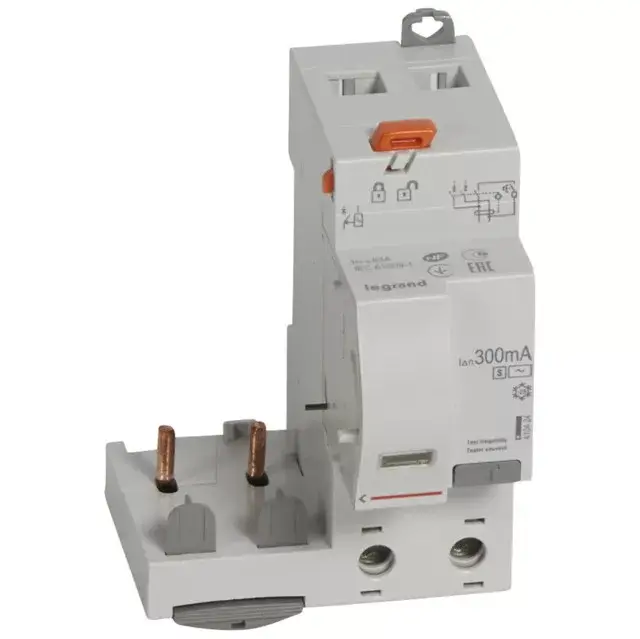 Csak ma Legrand 410424 DX3 áramvédő relé 2P 230V~ AC-S 63A 300mA ( Legrand 410424 )