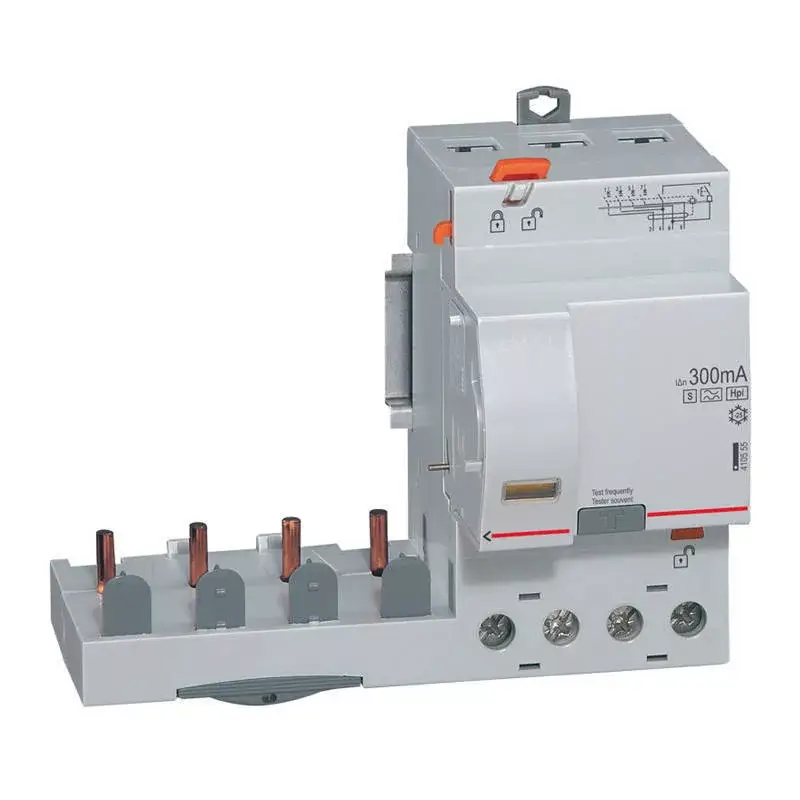 Legrand410555 DX3 áramvédő relé 4P 400V~ Hpi 63A 30mA ( Legrand410555 ) Prémium
