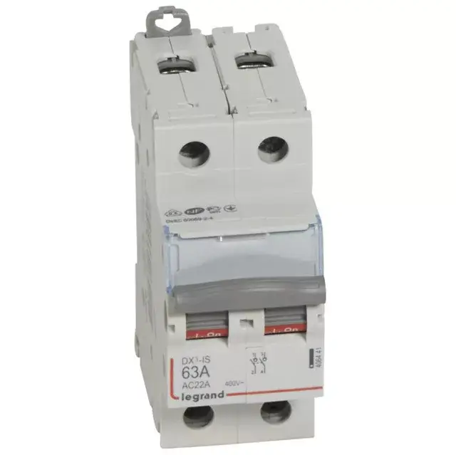 Végkiárusítás Legrand 406441 DX3-I terheléskapcsoló 2P 63A ( Legrand 406441 )