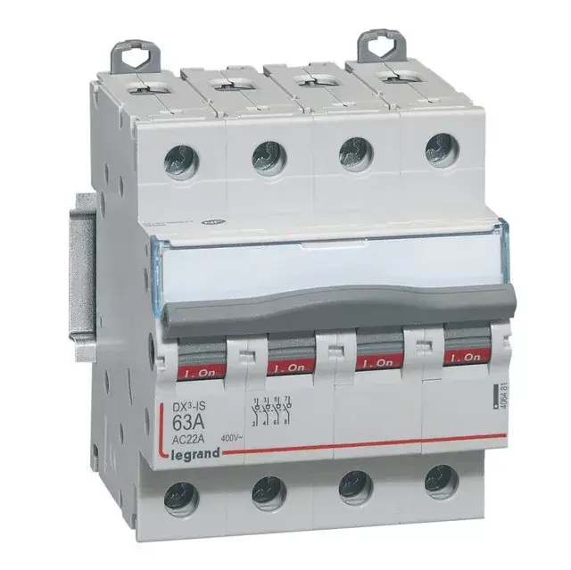 Kedvezmény Legrand 406481 DX3-I terheléskapcsoló 4P 63A ( Legrand 406481 )