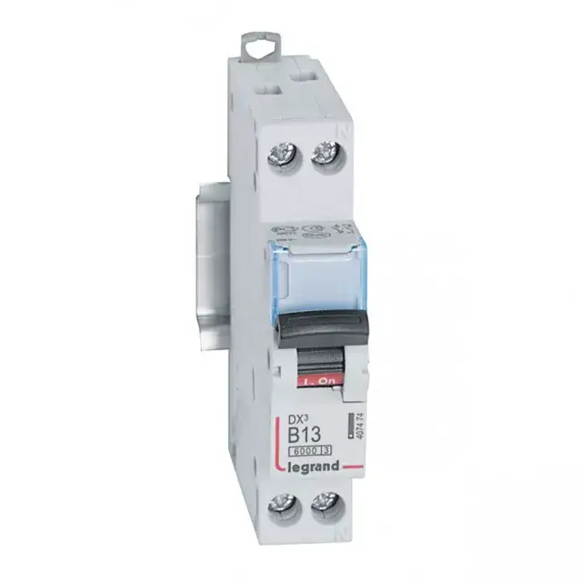 Legrand 407474 DX3 kismegszakító 1P+N B13 6000A/10kA ( Legrand 407474 ) Outlet