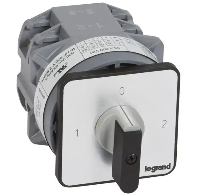 Expressz szállítás Legrand 027497 Görgős kapcsoló 2P 63A PR63 1-0-2 90° ( Legrand 027497 )