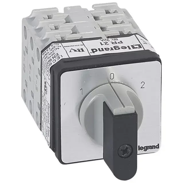 Biztonságos vásárlás Legrand 027442 Görgős kapcsoló 3P 25A PR21 1-0-2 ( Legrand 027442 )