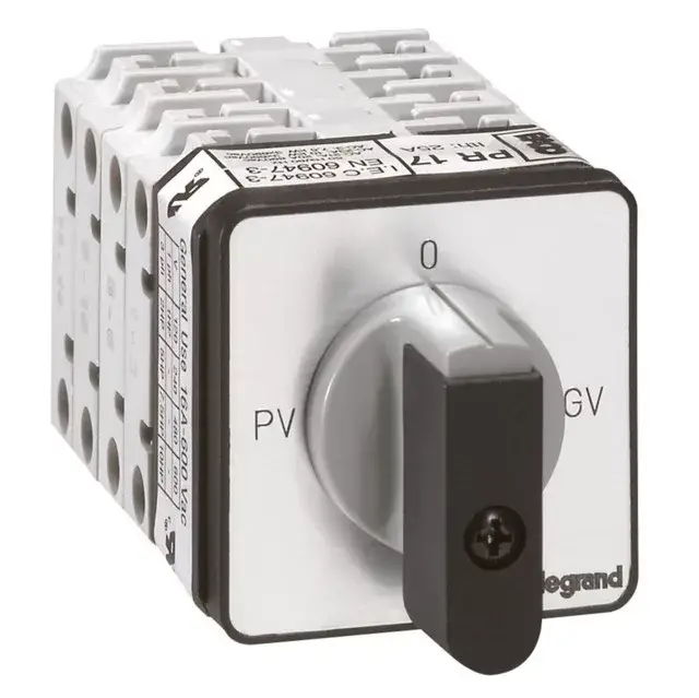 Legrand 027517 Görgős kapcsoló 3P 7,5kW PR17 PV-0-GV ( Legrand 027517 ) Legkelendőbb