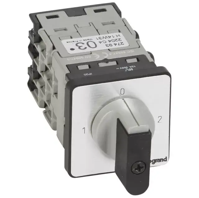 Legrand 027493 Görgős kapcsoló 4P 16A PR12 1-0-2 90° ( Legrand 027493 ) Különleges ajánlat