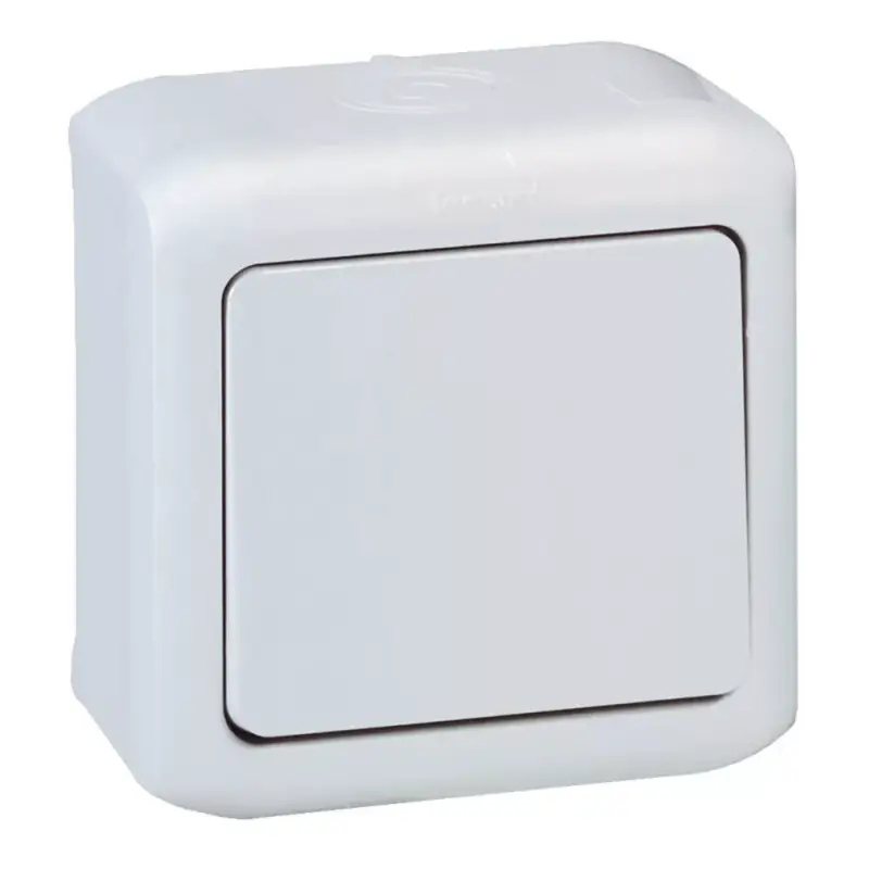 Olcsó Legrand 782380 Forix IP44 falon kívüli egypolusú kapcsoló 10 AX - 250 V~ szürke ( Legrand 782380 )
