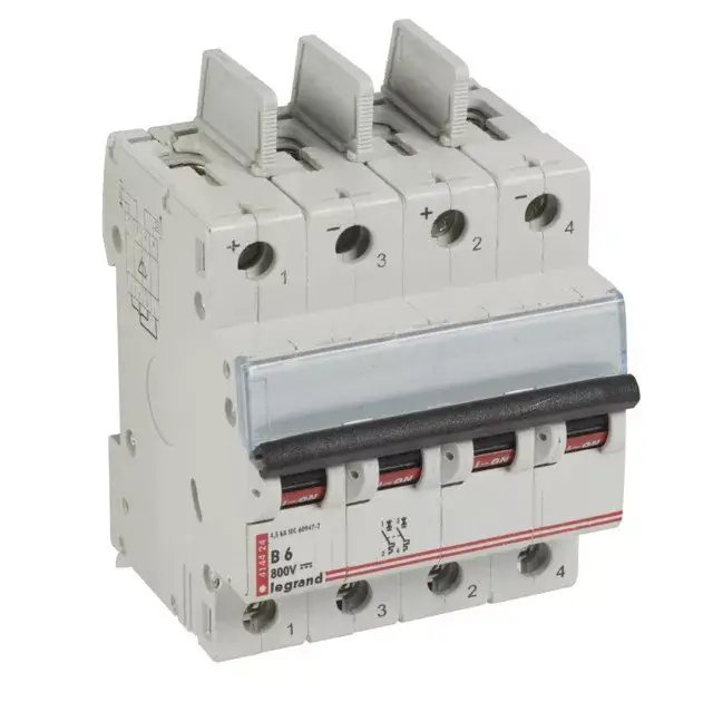 Nézd meg most Legrand 414424 Lexic kismegszakító 2P 6A 800V= ( Legrand 414424 )