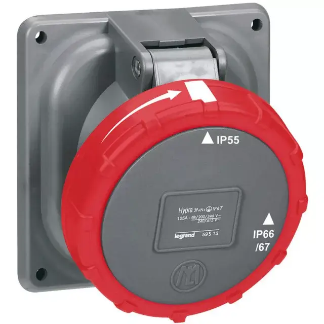 Árengedmény Legrand 059513 Hypra Dafb-1254k06 400V~ IP66/67-55 rögzíthető aljzat ( Legrand 059513 )