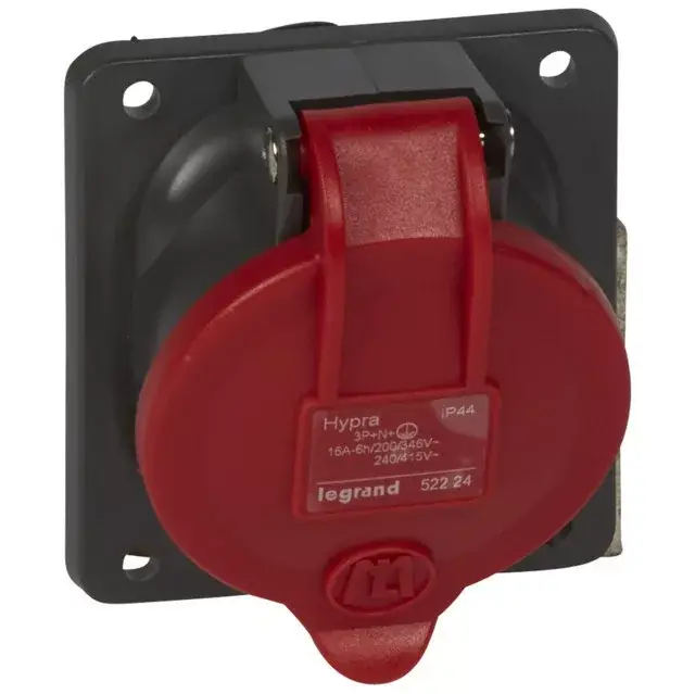 Legrand 052224 Hypra Dafbm-164k06 400V~ IP44 rögzíthető aljzat ( Legrand 052224 ) Biztonságos fizetés