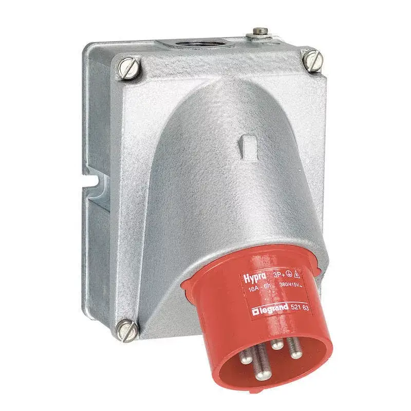 Legrand 052164 Hypra Dfrf-164k06 400V~ IP44 rögzíthető dugó ( Legrand 052164 ) Olcsóbb