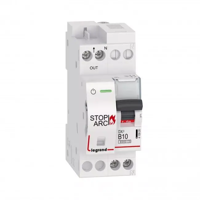 Azonnal elérhető Legrand 415920 DX3 Stop Arc Íveszárlat érzékelő kismegszakító B10 6000A alsó betáp BIC ( Legrand 415920 )