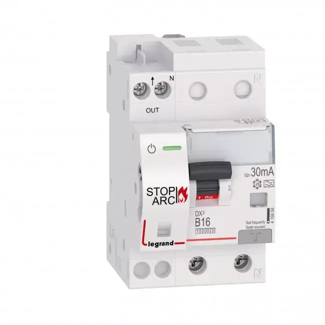 Ajánlat Legrand 415958 DX3 Stop Arc Íveszárlat érzékelő kombinált áram-védőkapcsoló B16 10000A alsó betáp BIC ( Legrand 415958 )