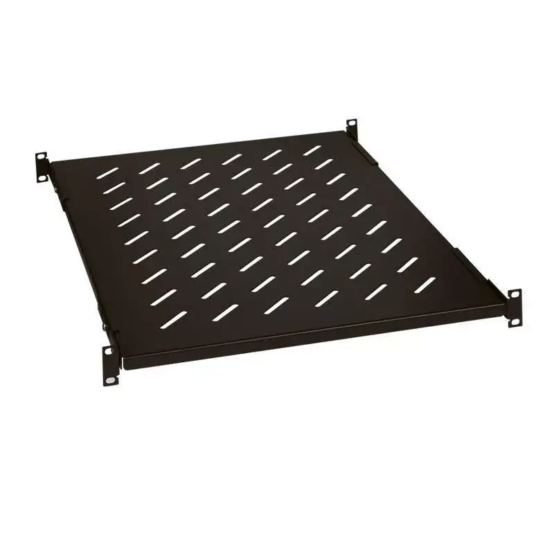 Újdonság Legrand 646505 tálca fix 1U-19" 4 ponton rögzíthető csavarral MÉLY: 425 MAX: 50 kg fekete Linkeo ( Legrand 646505 )