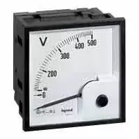 Prémium Legrand 014601 Lexic A mérő analóg ÁV csatlakoztatású 5A AC négyzetes kivágású ( Legrand 014601 )