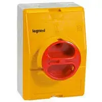 Legrand 022178 Tokozott főkapcsoló 3P 12A Z+Ny érintkezővel ( Legrand 022178 ) Végkiárusítás
