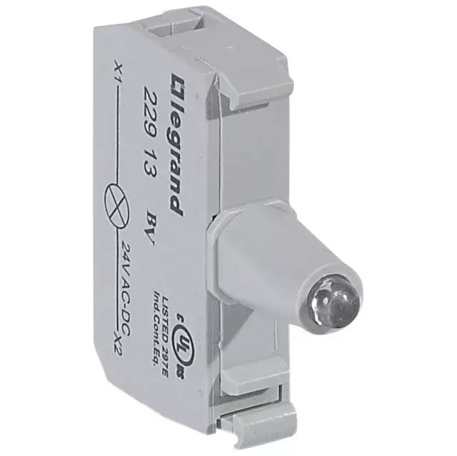 Árcsökkenés Legrand 022913 Osmoz csavaros fényforrás elem - kék 24V ~/= ( Legrand 022913 )