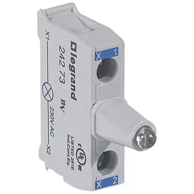 Legrand024273 Osmoz csavaros fényforrás elem, tokozatra - kék 230V ~ ( Legrand024273 ) Biztonságos fizetés