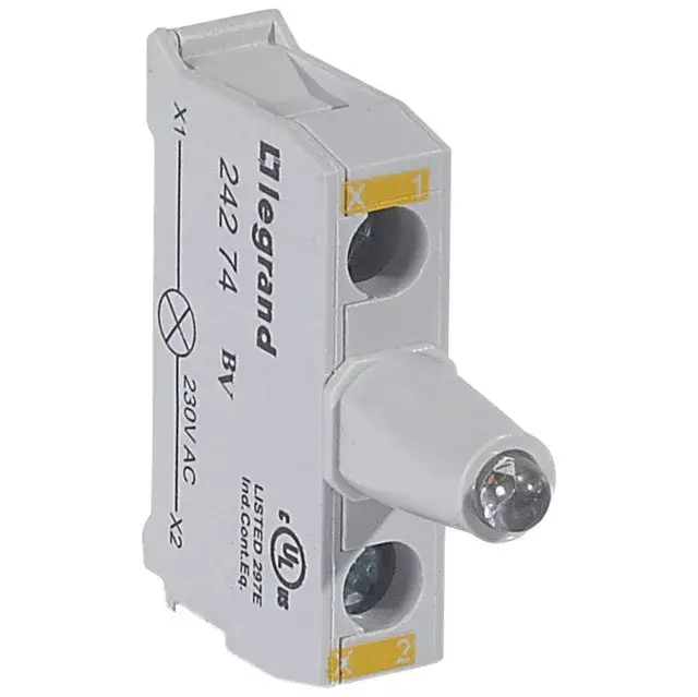 Legrand 024274 Osmoz csavaros fényforrás elem, tokozatra - sárga 230V ~ ( Legrand 024274 ) Rendeld meg most