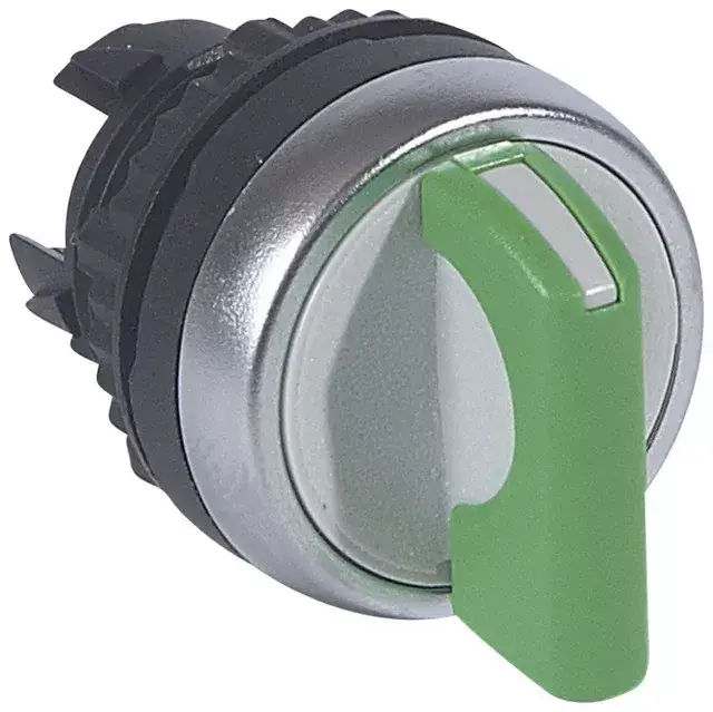 Legrand 023902 Osmoz forgatókaros 2 fix V állású kapcsoló - zöld ( Legrand 023902 ) Csak ma