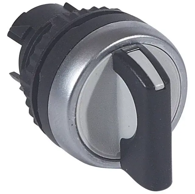Legrand 023926 Osmoz forgatókaros 3 állású balról visszaugrós kapcsoló - fekete ( Legrand 023926 ) Prémium