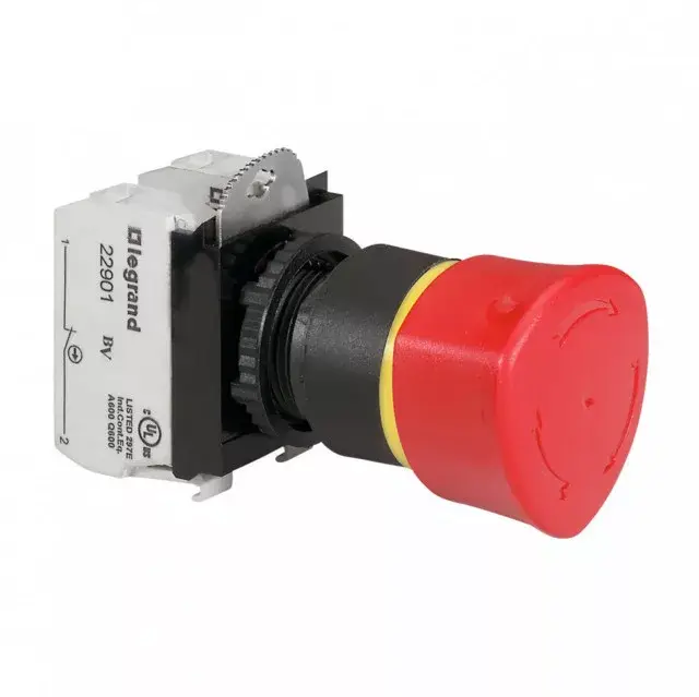 Ajánlat Legrand 023726 Osmoz vészleállító gomb reteszoldás forgatással EN418 - Ny+Z - piros Ø40 ( Legrand 023726 )