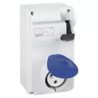 Alacsony ár Legrand 056601 P17 Tempra Dafrkr-162k06 m 230V IP44 reteszelt aljzat ( Legrand 056601 )