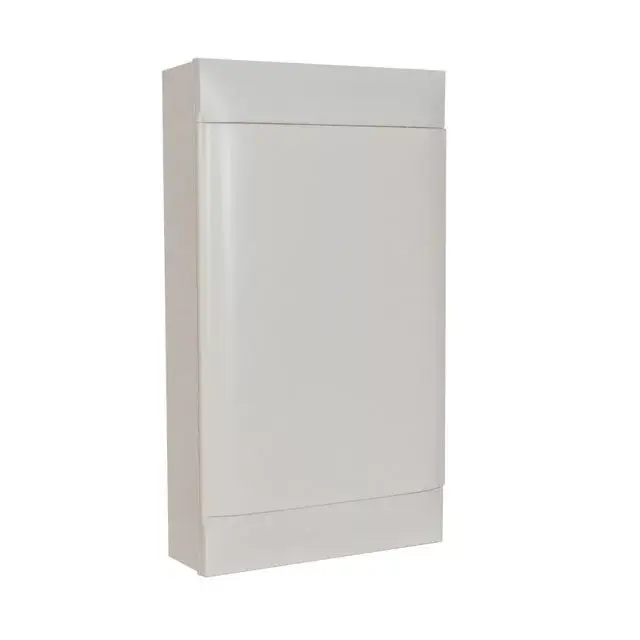 Vedd meg most Legrand 135203 Practibox S műanyag kiselosztó 36 modul, 3 sor, Teli ajtóval, IP40, falon kívüli, PE és N sínnel, méret : 536x328x108 mm