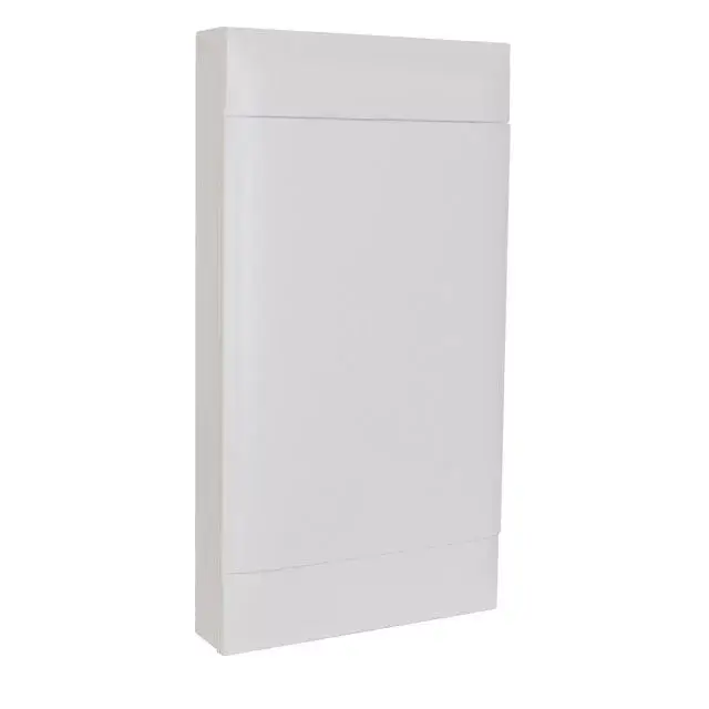 Legrand 137209 Practibox S műanyag kiselosztó 72 modul, 4 sor, Teli ajtóval, IP40, falon kívüli, PE és N sínnel, méret : 766x436x108 mm Csak ma