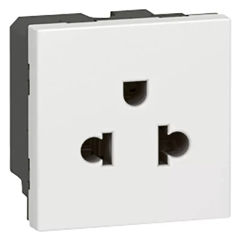 Bestseller Legrand 077502 Program Mosaic csatlakozó aljzat EURO-US szabvány, 2m, 16A, fehér ( Legrand 077502 )