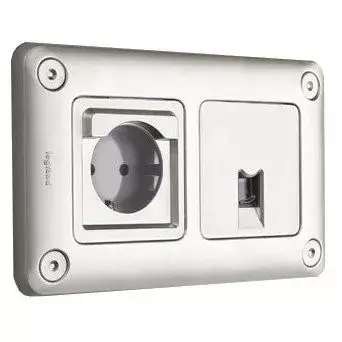 Legrand077836 Soliroc 2P+F földelt csatlakozóaljzat 16A - 250V~, IK10, gyermekvédelemmel, csavaros bekötéssel, vandálbiztos ( Legrand077836 ) Nézd meg most