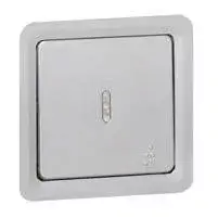 Legrand 077842 Soliroc váltóérintkezős nyomó jelzőfénnyel, vandálbiztos IK10 ( Legrand 077842 ) Biztonságos fizetés