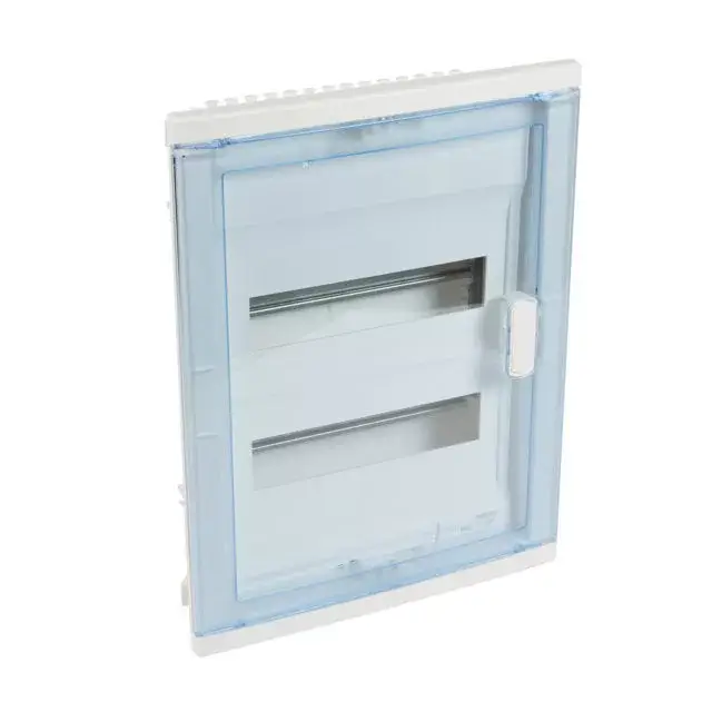 Újdonság Legrand 201422 Nedbox süllyesztett kiselosztó 28 modul, 2 sor, átlátszó műanyag ajtóval, IP40 - szekrény mérete : 460x350x105mm - fal kivágás : 430x330x86mm