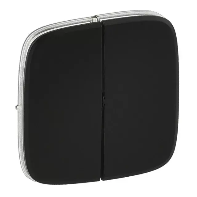 Vedd meg online Legrand 755028 Valena Allure Kettős kapcsoló burkolat, Fekete ( Legrand 755028 )