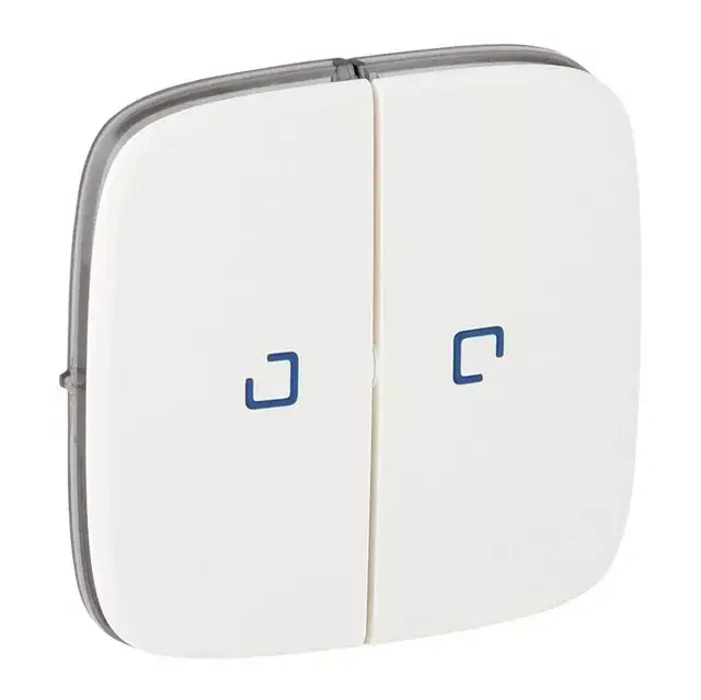 Legrand 755225 Valena Allure Kettős kapcsoló burkolat, fj, Fehér ( Legrand 755225 ) Prémium