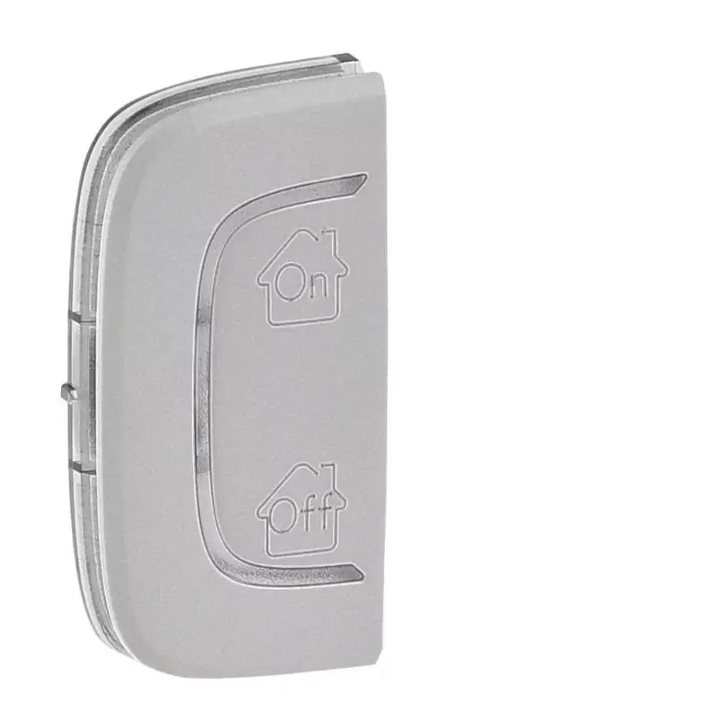 Legrand 755546 MyHOME (Valena Allure) GEN BE/KI bal oldali burkolat, aluminium ( Legrand 755546 ) Prémium