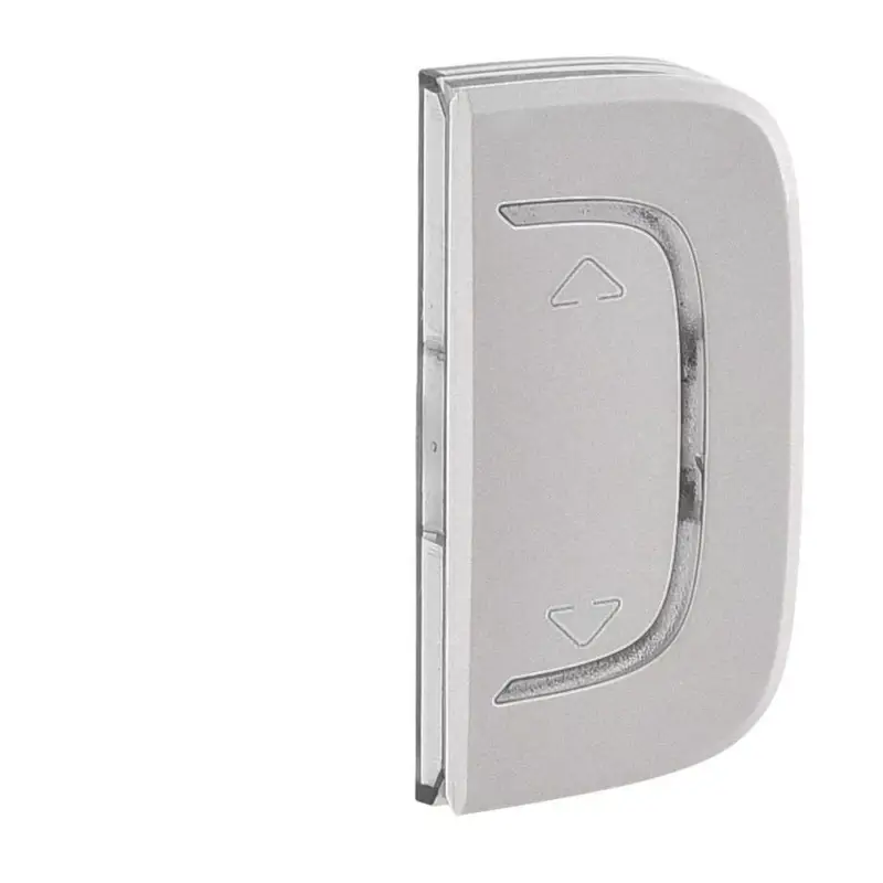 Legkelendőbb Legrand 755463 MyHome (Valena Allure) redőnyvezérlés jobb vagy bal oldali burkolat, aluminium ( Legrand 755463 )